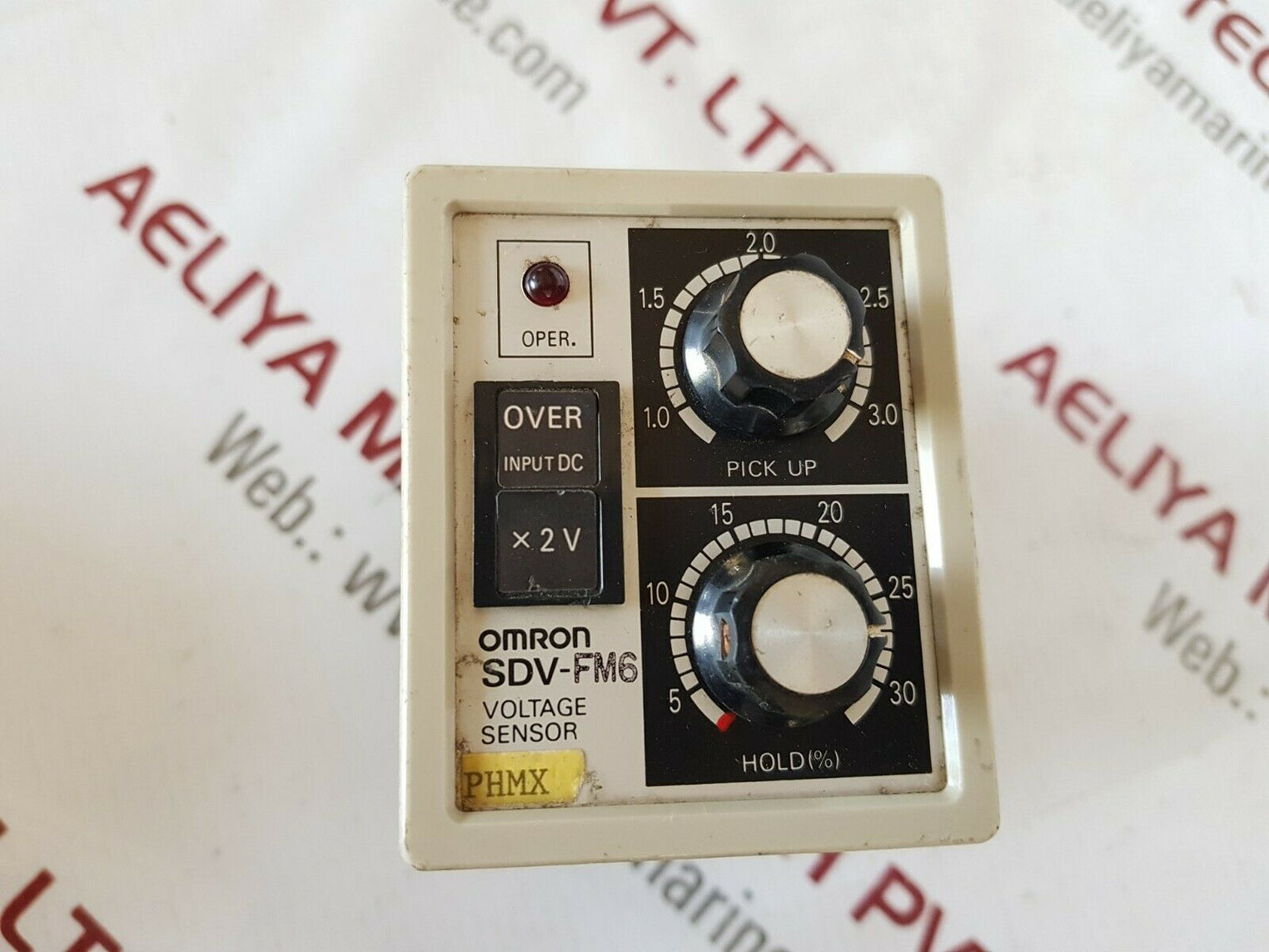 Omron sdv-fm6 voltage sensor used