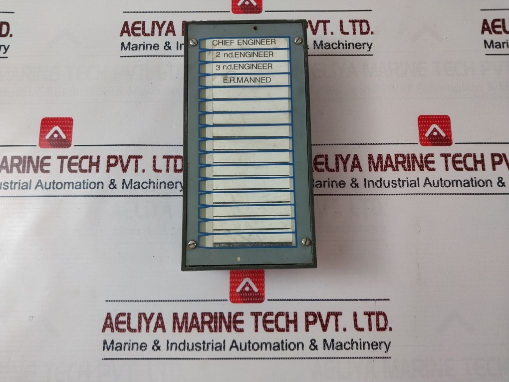 Racal Marine Systems 77252 Ad On Duty Indicator