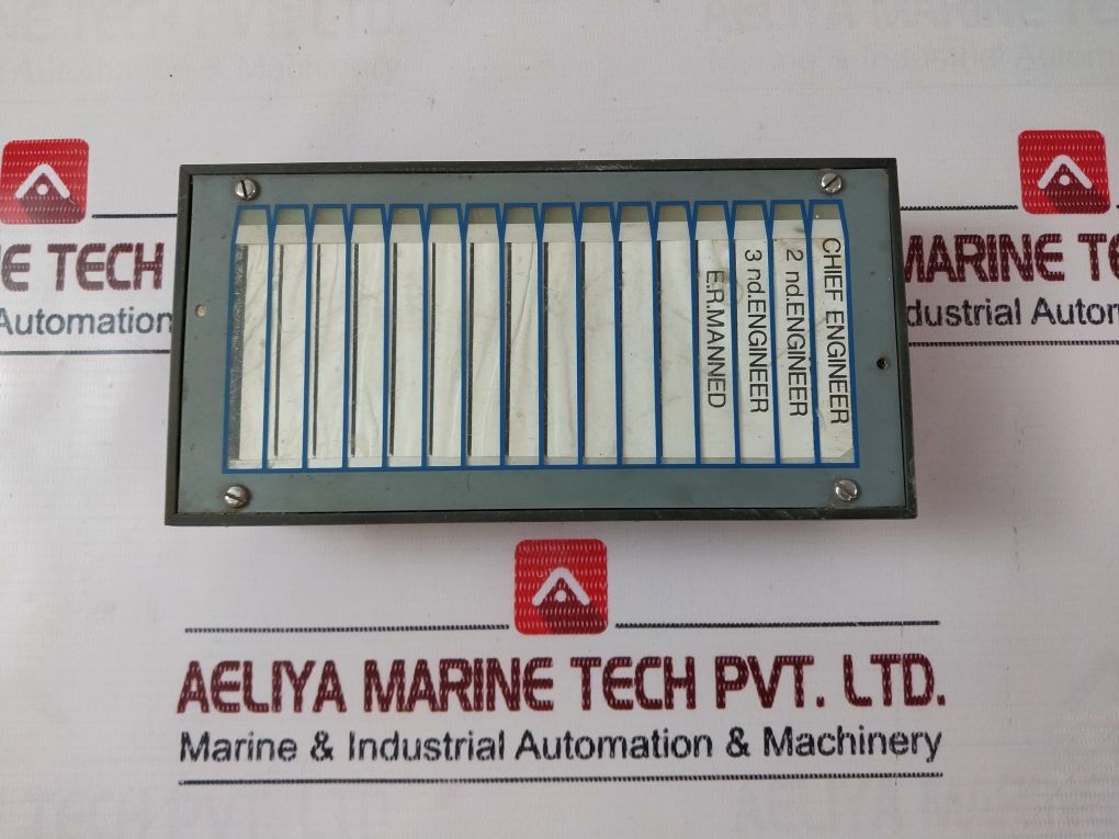 Racal Marine Systems 77252 Ad On Duty Indicator
