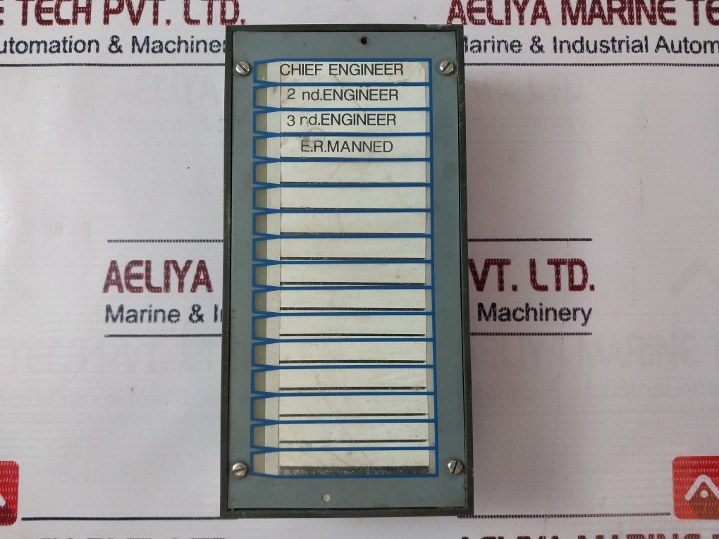 Racal Marine Systems 77252 Ad On Duty Indicator