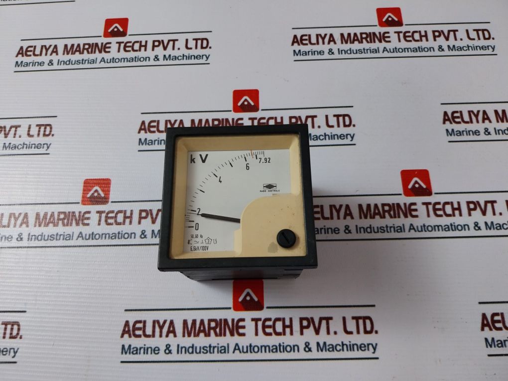 Radio-controle Analog Voltmeter 6.6Kv/100V 50/60Hz