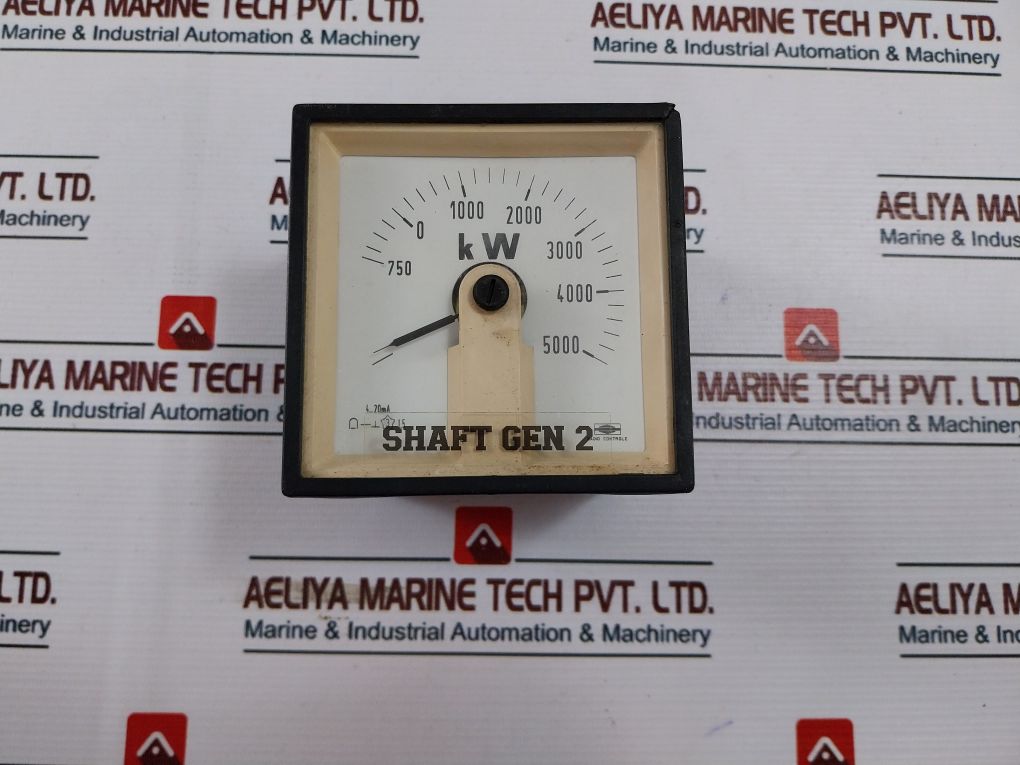 Radio-controle Shaft Gen 2 Analog Panel Wattmeter 750, 0-5000 Kw