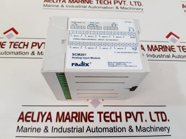 Radix Scm201 Analog Input Module