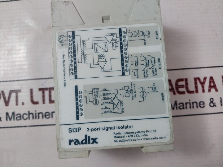 Radix Si3P 3-port Signal Isolator