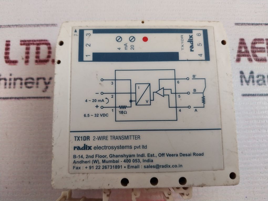 Radix Tx1Dr 2-wire Temperature Transmitter 4~20 Ma