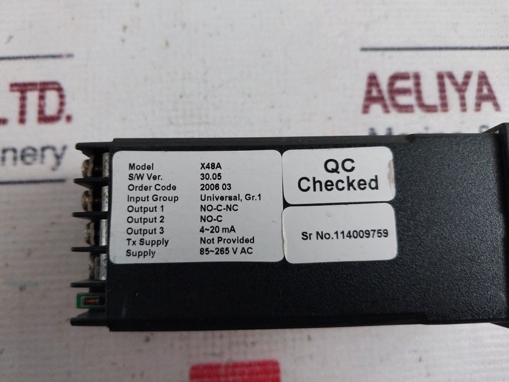 Radix X48A Programmable Onoff Controller 265V