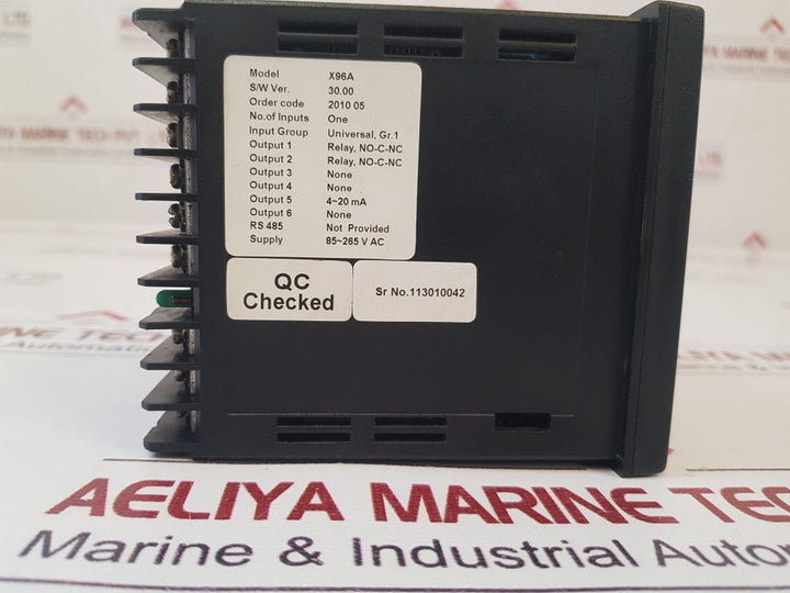 Radix X96A Programmable On-off Controller Ver.30.00