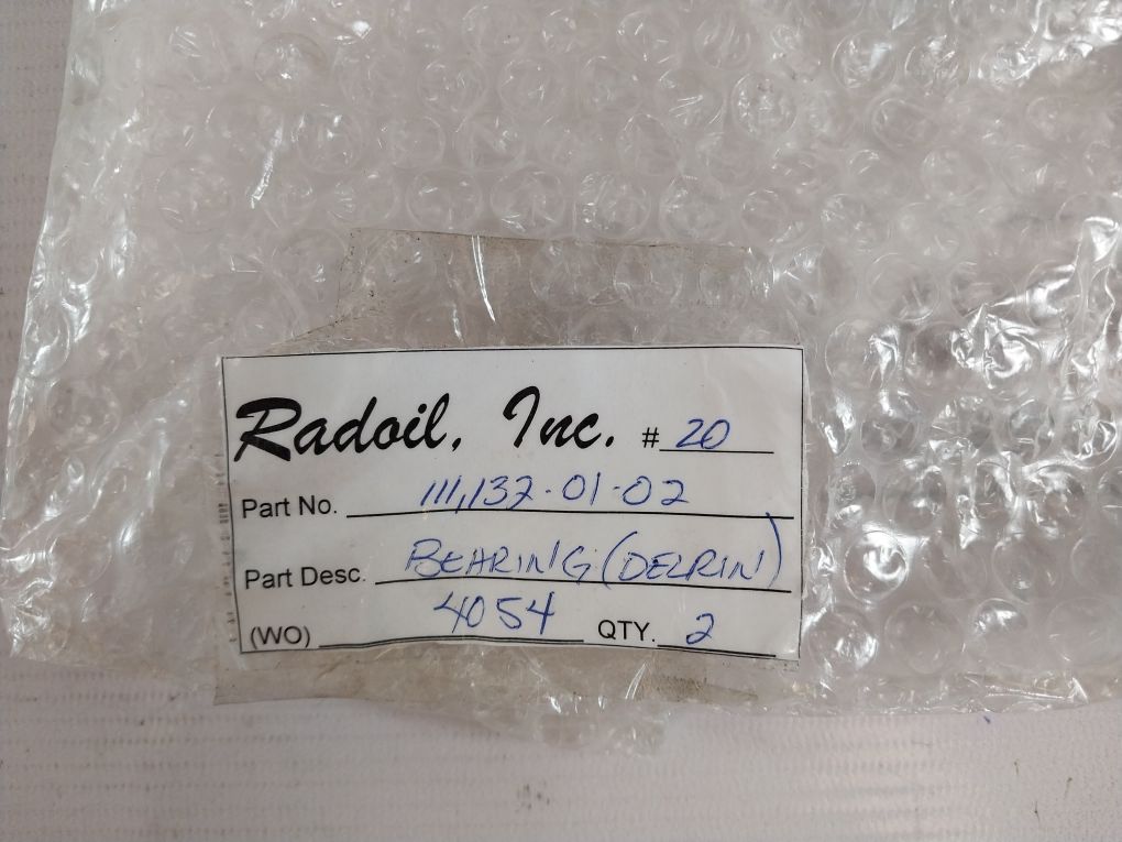 Radoil 111,132-01-02 Bearing Rev.A27
