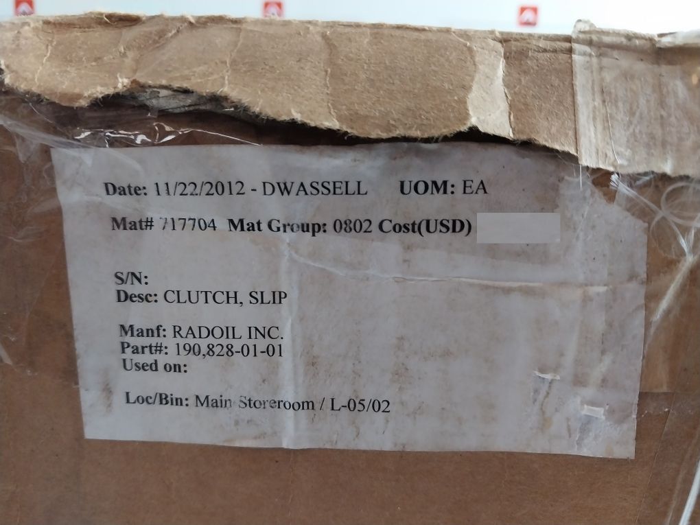 Radoil 190,828-01-01 B3 Slip Clutch Brake