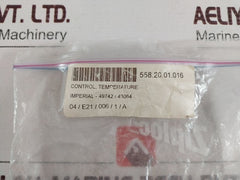 Ranco 9530N1433 Temperature Control