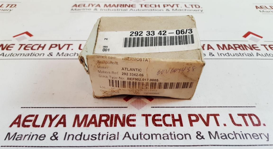 Ranco 292 3342-06 Thermostat K60L2021