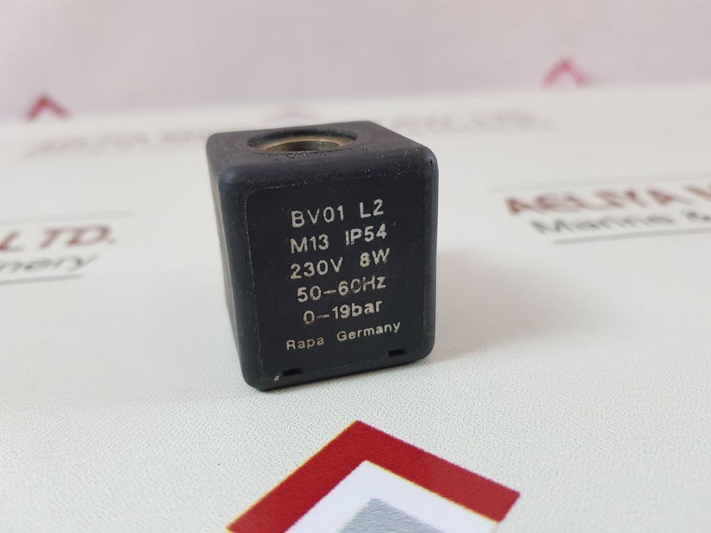 Rapa bv01 l2 m13 solenoid valve coil 0-19 bar