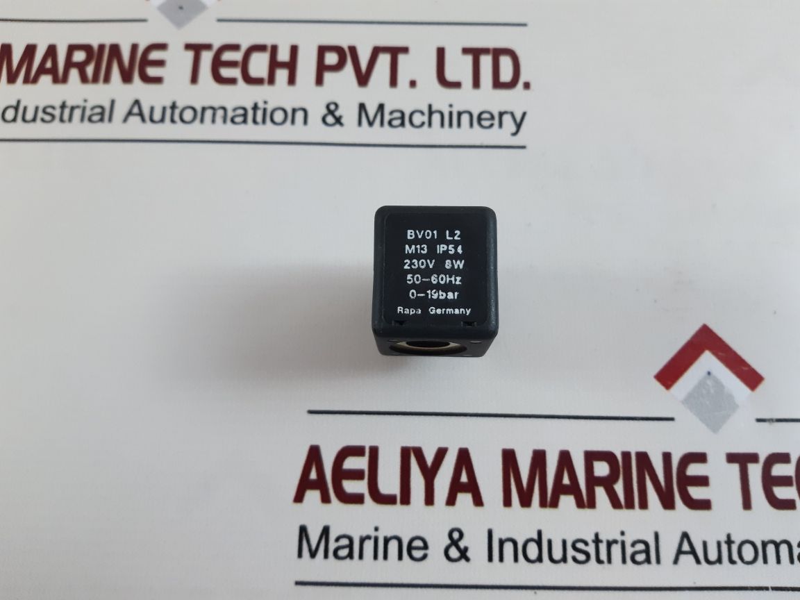 Rapa Bv01 L2 M13 Solenoid Valve Coil 230V 8W