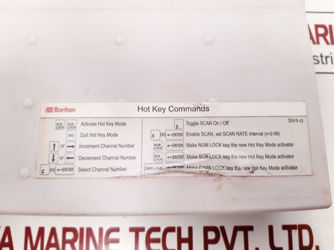 Raritan Sw2 Switchman Raritan Sw4-a ,2-channel