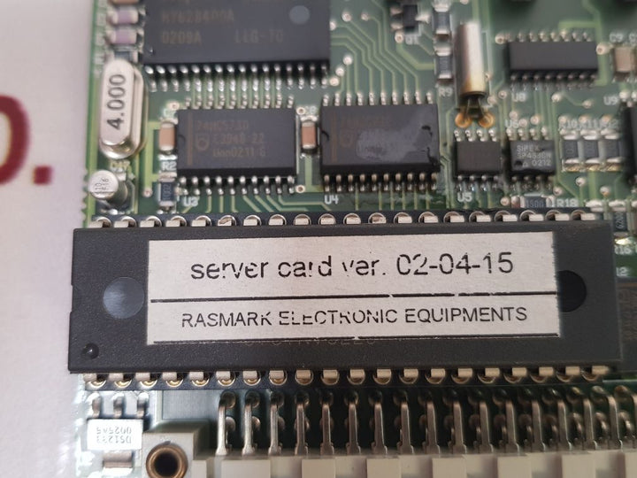 Rasmark Electronic Ver 02-04-15 Server Card