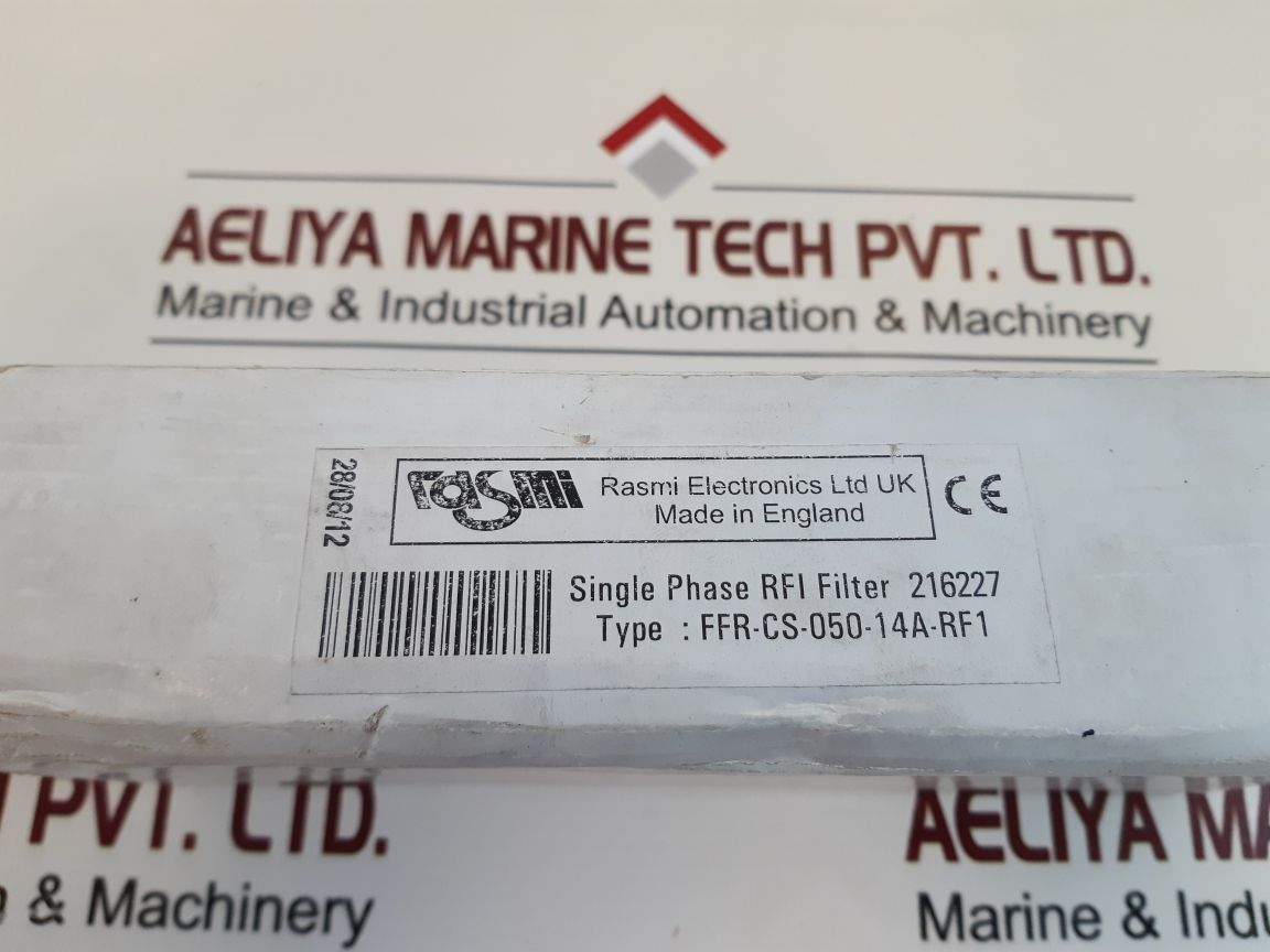Rasmi Electronics Ffr-cs-050-14A-rf1 Single Phase Rfi Filter

