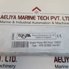 Rasmi Electronics Ffr-cs-050-14A-rf1 Single Phase Rfi Filter
