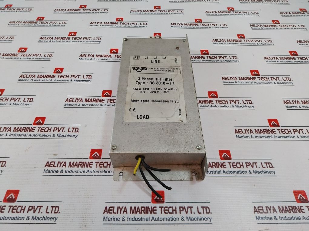 Rasmi Rs 3018-f7 3 Phase Rfi Filter 50-60Hz