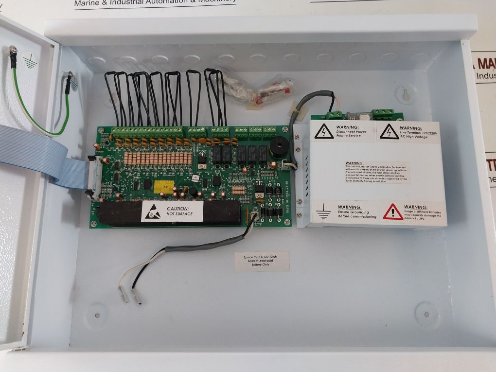 Ravel Electronics Re-2558 Fire Alarm Panel