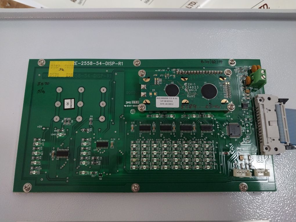 Ravel Electronics Re-2558 Fire Alarm Panel