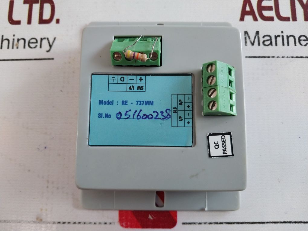 Ravel Electronics Re-737Mm Fire Alarm System Control Module/Monitor Module