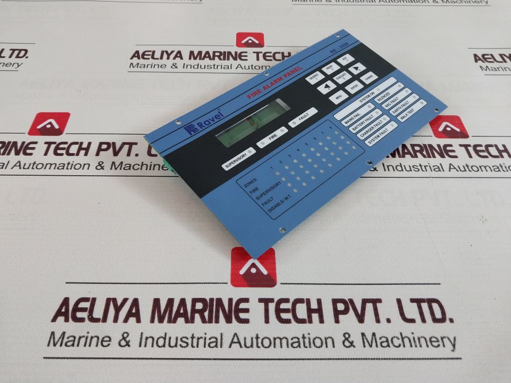 Ravel Re-2558-54-disp-r1 Fire Alarm Panel