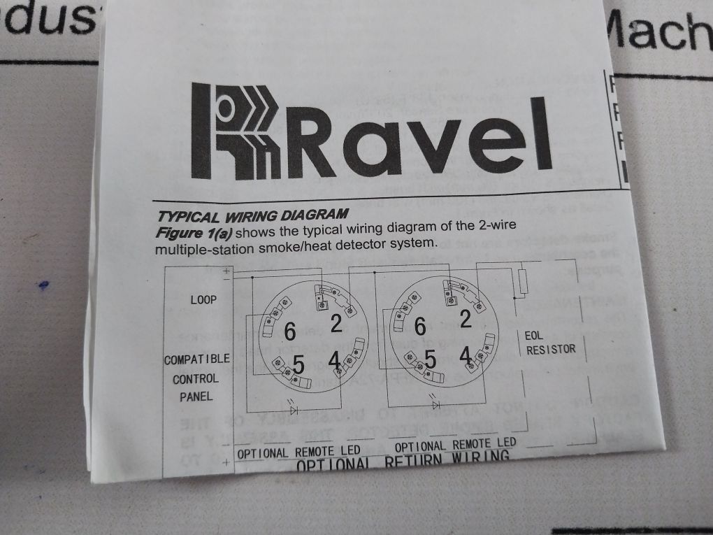 Ravel Re316H-2L Heat Detector