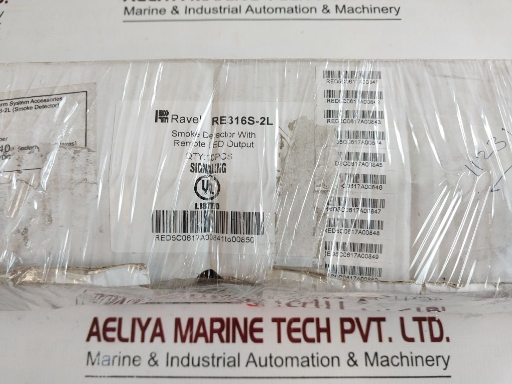 Ravel Re316S-2L Photoelectric Smoke Detector Rev.F