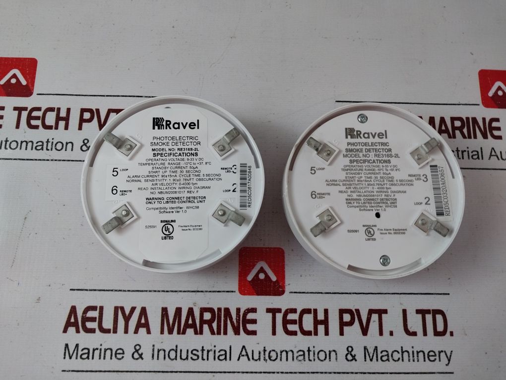 Ravel Re316S-2L Photoelectric Smoke Detector
