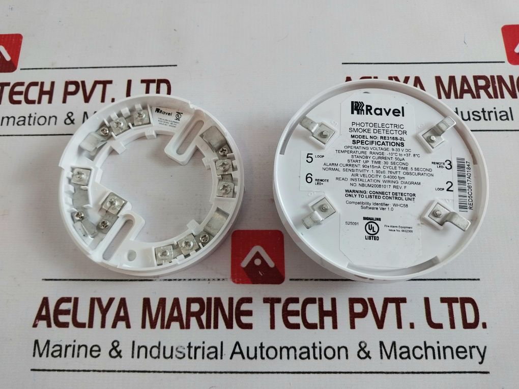 Ravel Re316S-2L Photoelectric Smoke Detector Software Ver: 1.0