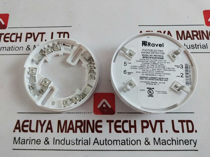 Ravel Re316S-2L Photoelectric Smoke Detector Software Ver: 1.0