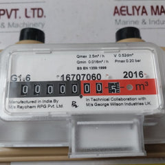Raychem G1.6 Gas Flow Meter