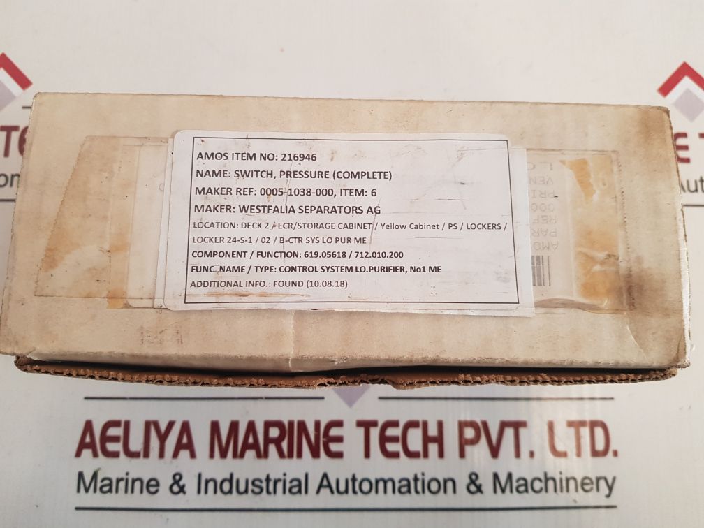 Rayleigh Instruments 1Gb41N1.43 Pressure Switch