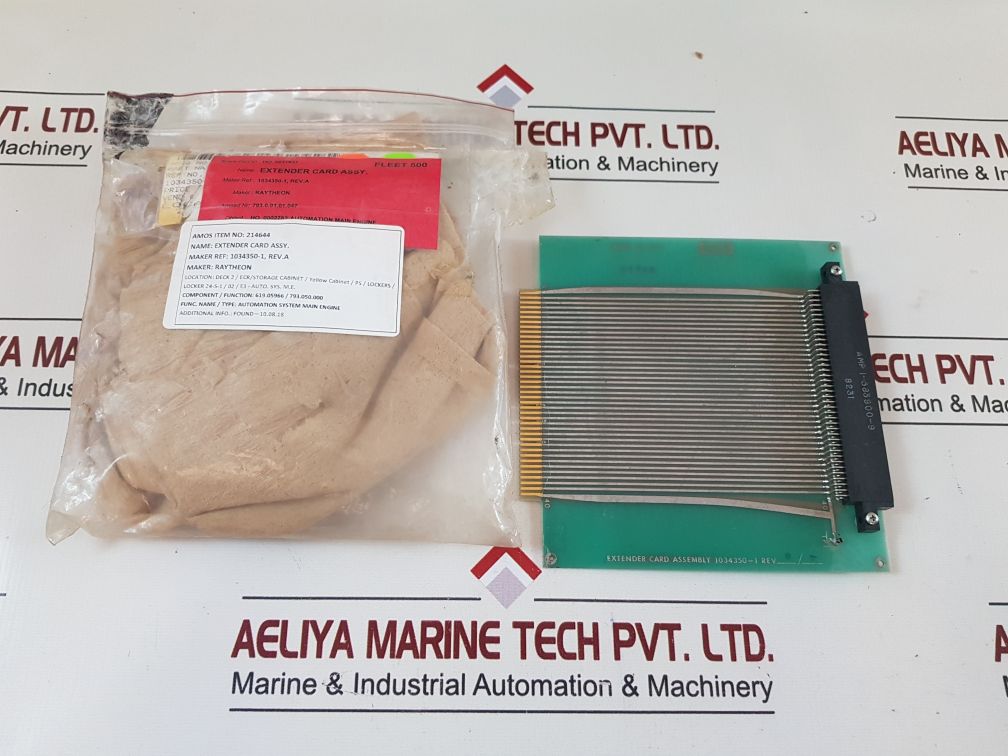 Raytheon 1034323-1 Rev A Extender Card 1034350-1 Rev B
