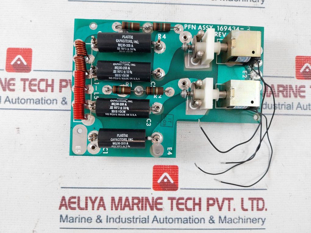 Raytheon 169433-1 Pcb Card Rev C