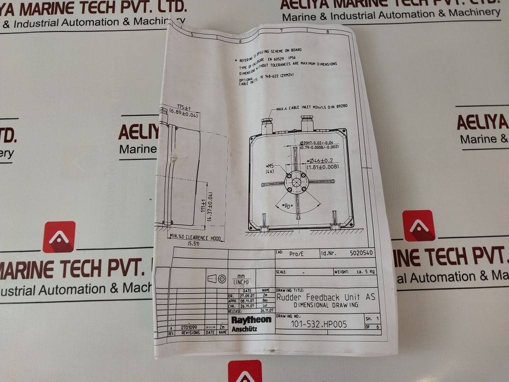 Raytheon 148-623.Ng001 Level Drive 450-700Mm