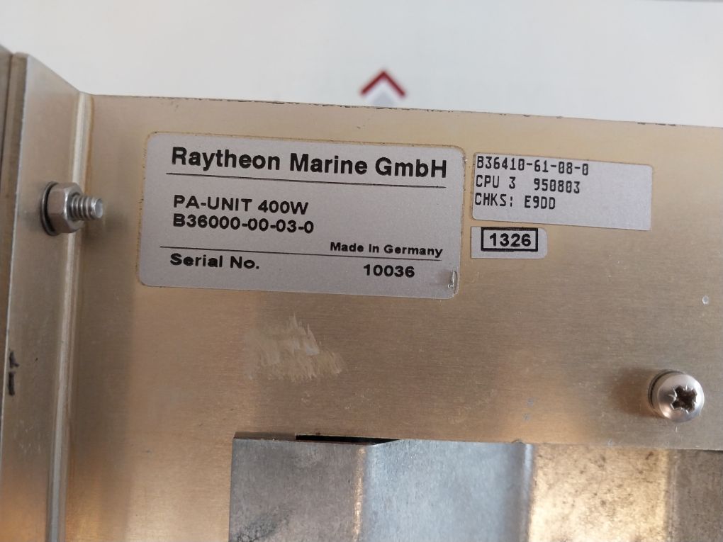 Raytheon B36000-00-03-0 Pa-unit