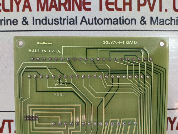 Raytheon G259678-1 Rev A Pcb Card 94V-0 