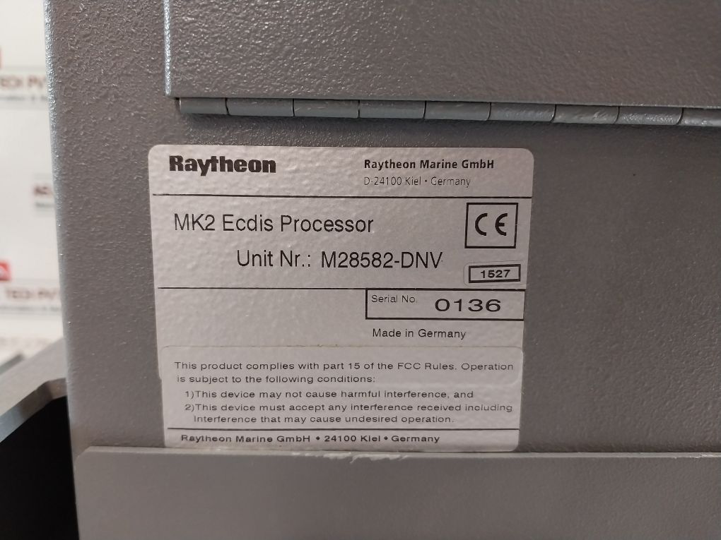 Raytheon M28582-dnv Mk2 Ecdis Processor