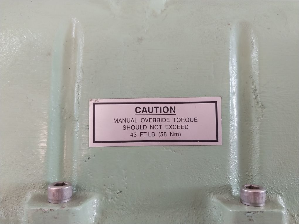 Rcs Mar 800-30 Electric Actuator Valve Division
