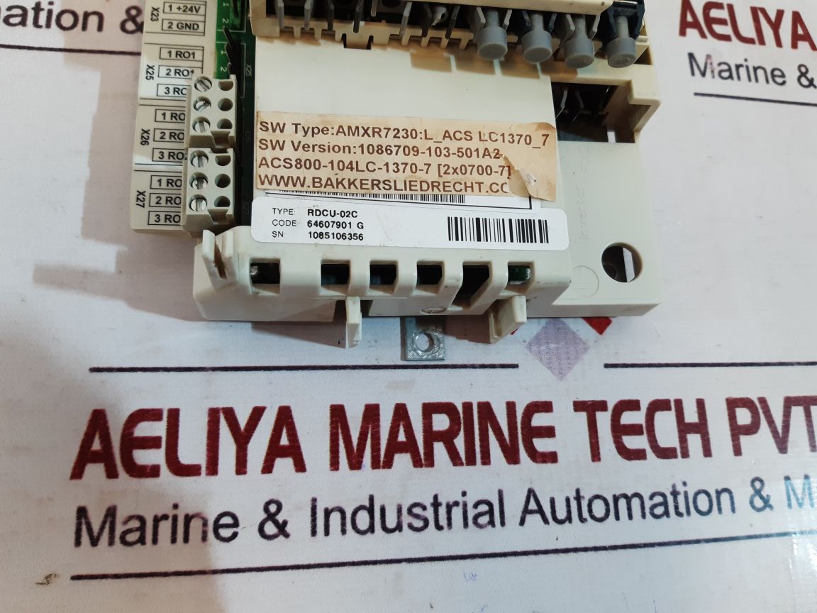 Abb rdcu-02c profibus adapter pulse encoder interface