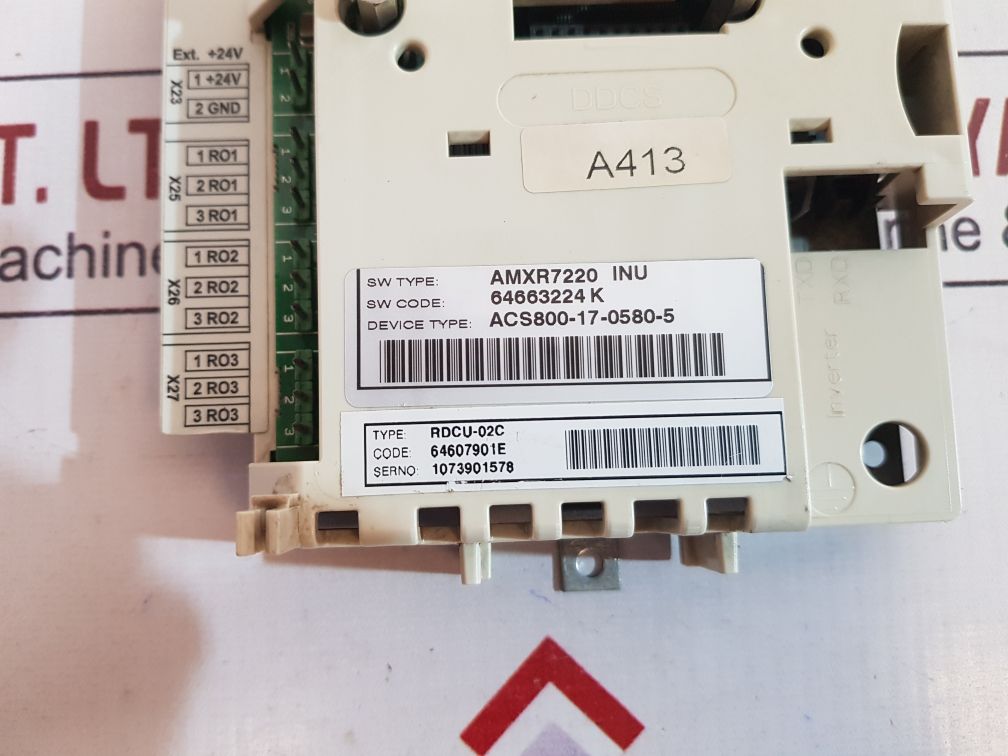 Abb Rdcu-02C Drive Control Unit 64607901E