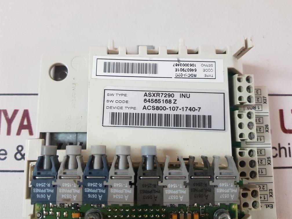 Abb rdcu-02c control board 64607901e