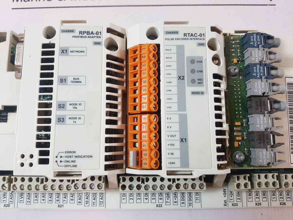 Abb rdcu-02c control board 64607901e