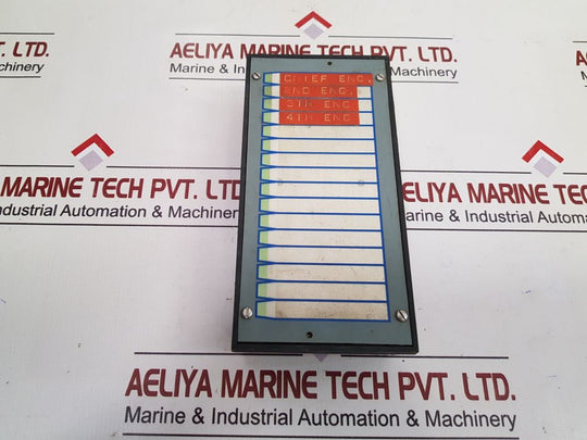 Recal Marine 77252Ad Duty Indicator