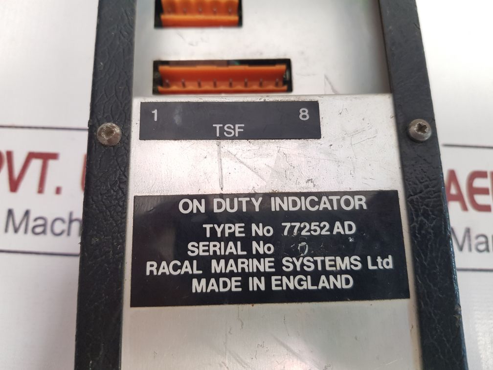 Recal Marine 77252Ad Duty Indicator