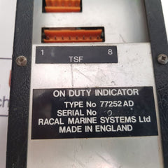Recal Marine 77252Ad Duty Indicator