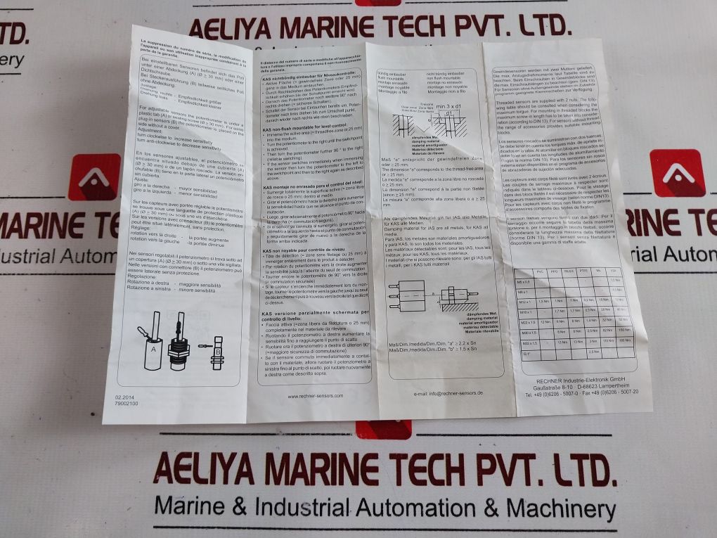 Rechner 102400 Inductive Sensors