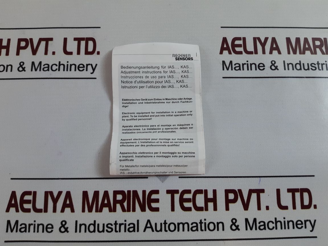 Rechner Ias-10-a22-s Inductive Sensor
