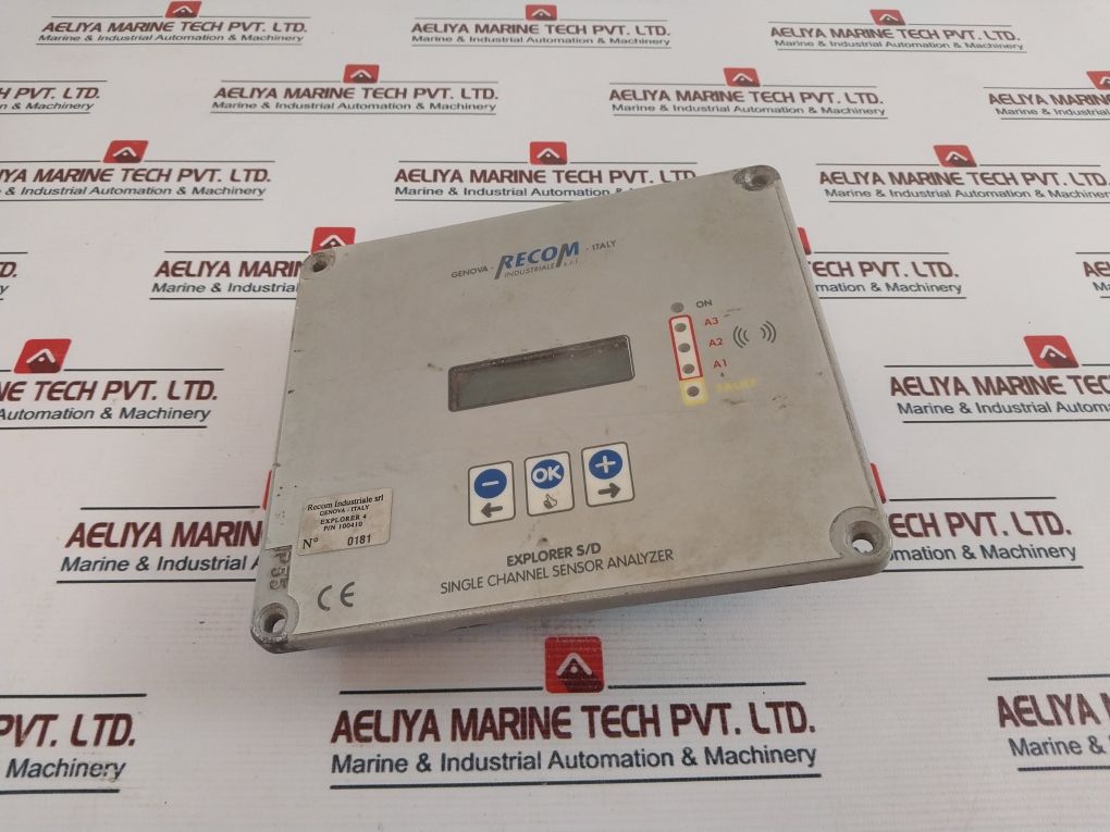Recom 100410 Single Channel Sensor Analyzer Display Board 0181 Ip55